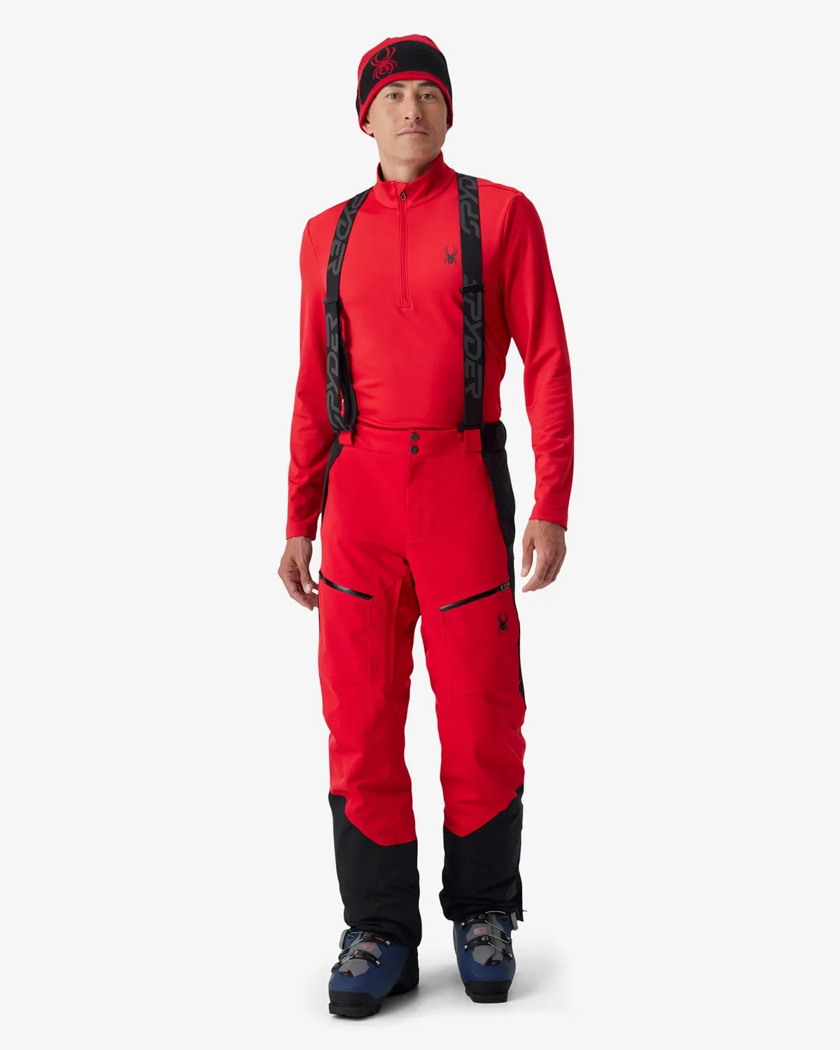 Spyder Propulsion skibukse herre svart vindtett