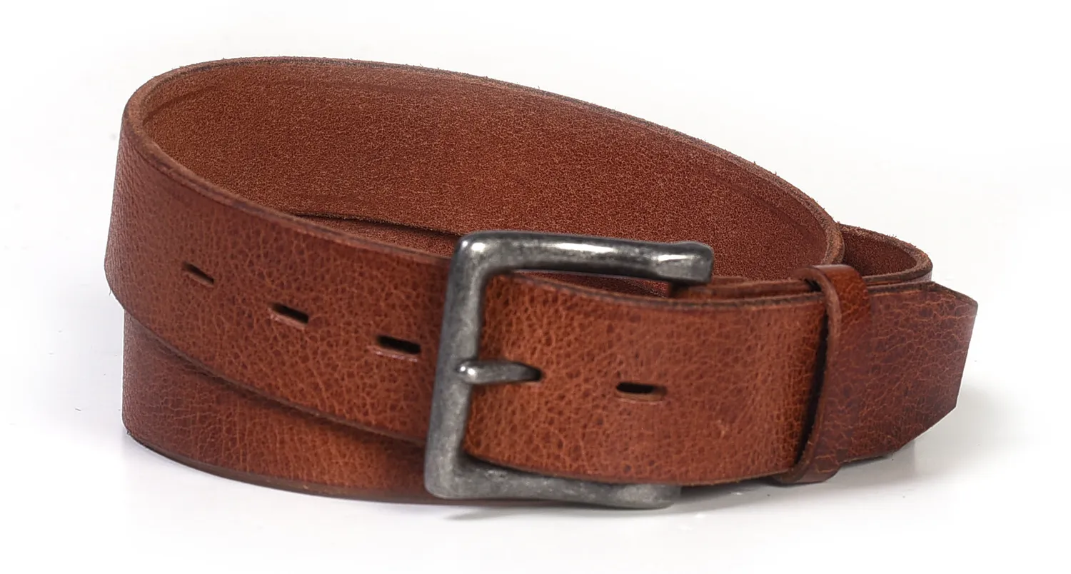 Schott NYC BLT71 lærbelte brun vintage