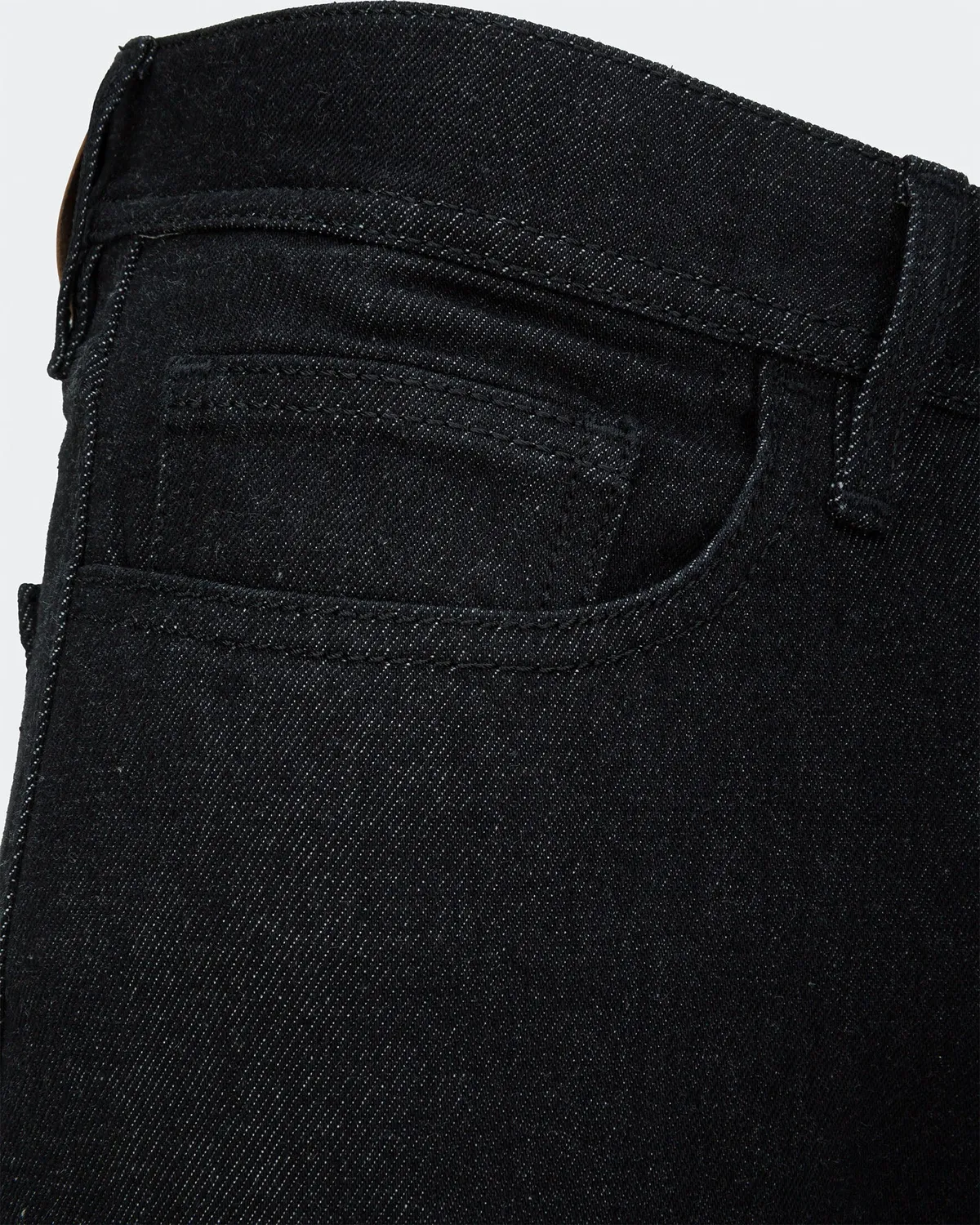 Rokker Hunter Black motorsykkeljeans svart AA