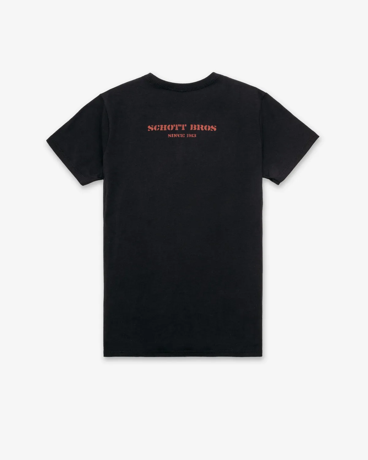 Schott NYC TROSE1 Rose t-skjorte svart dame bomull