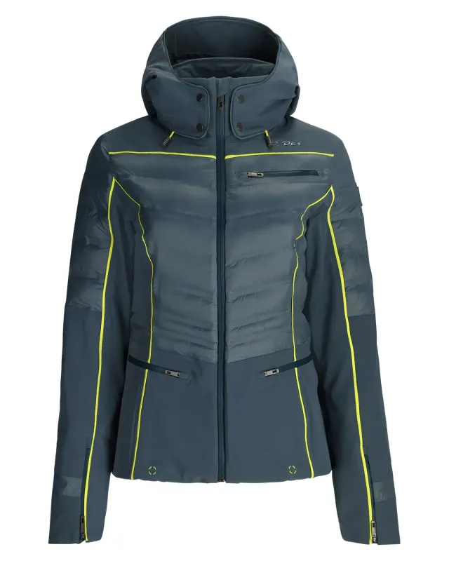 Spyder Granada skijakke dame slate blue 30K