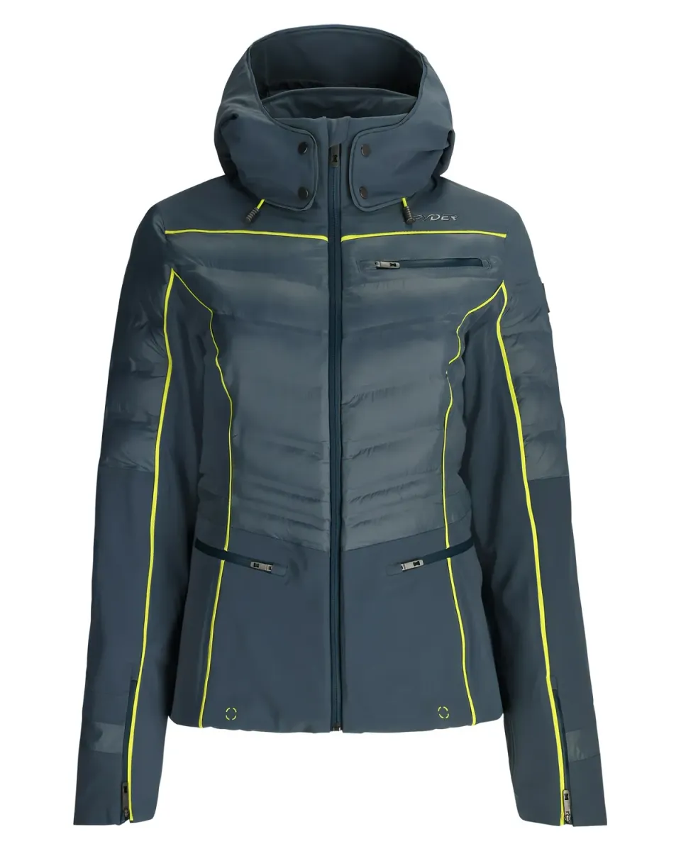 Spyder Granada skijakke dame slate blue 30K