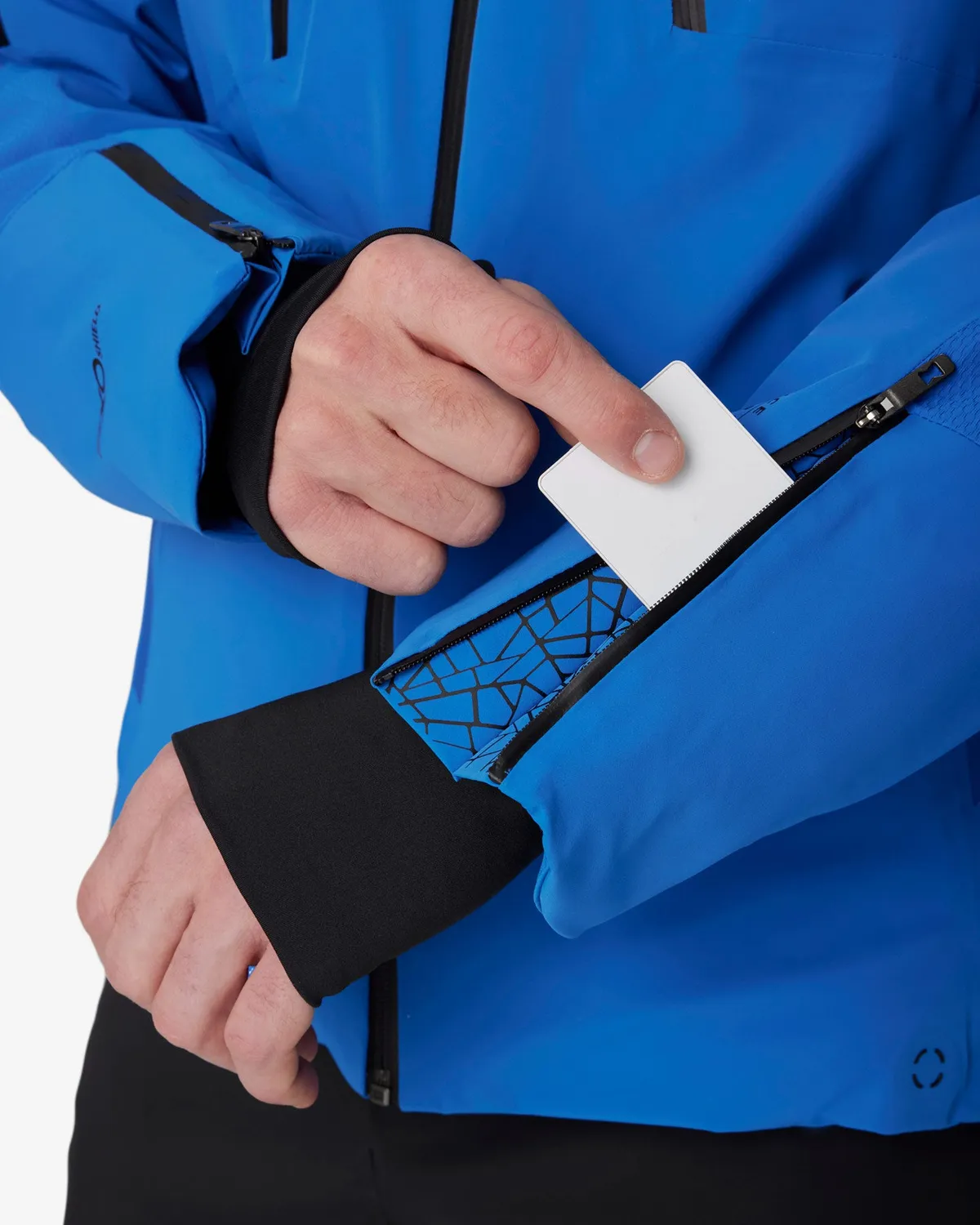 Spyder Pinnacle skijakke herre Bold Blue 30K