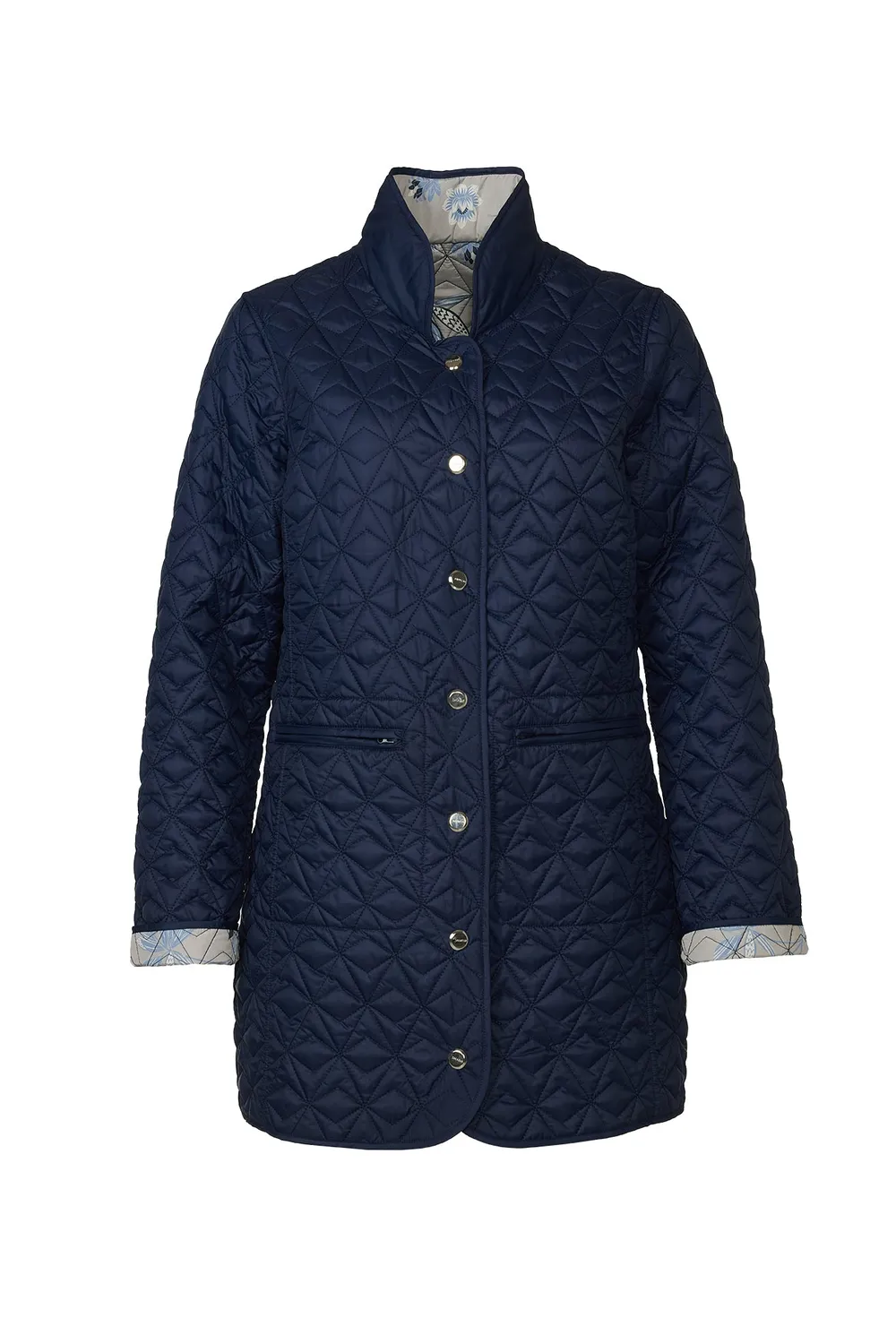Danwear Windfield Gyda vendejakke Navy quiltet