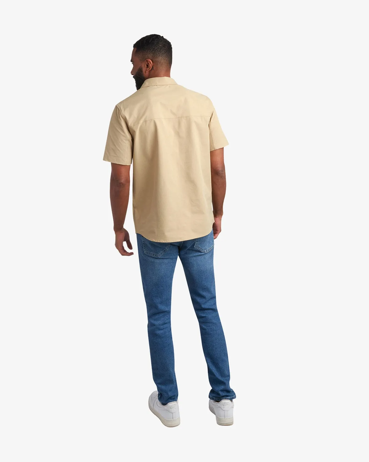 Spyder Ripstop Polo skjorte Khaki pustende
