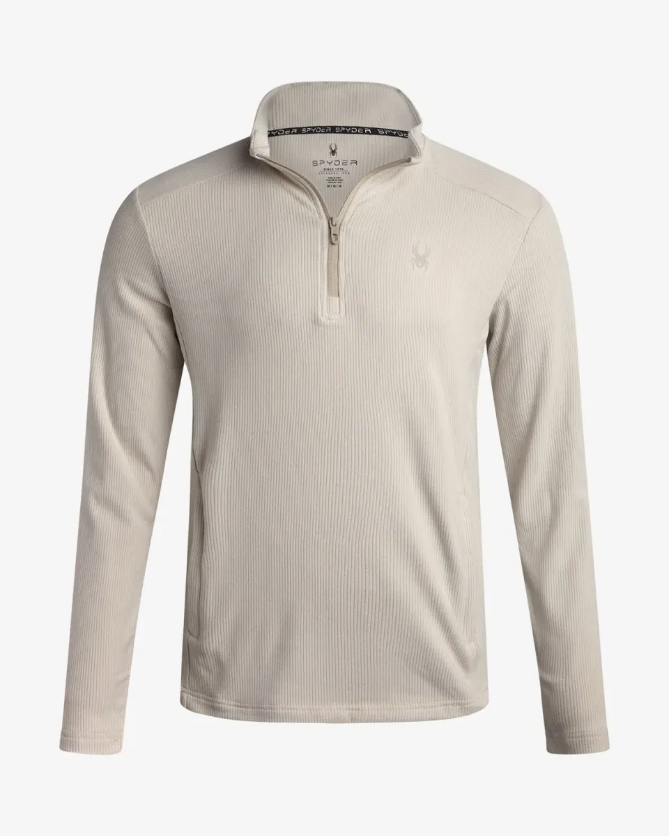 Spyder Corduroy Quarter Zip genser bone kordfløyel