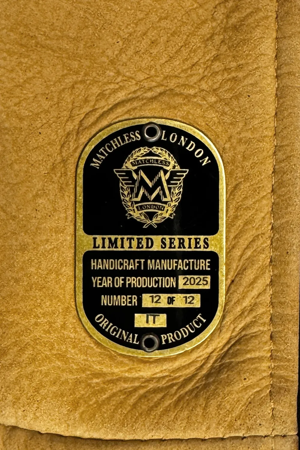Matchless Hampstead skinnjakke antique cuero nubuck