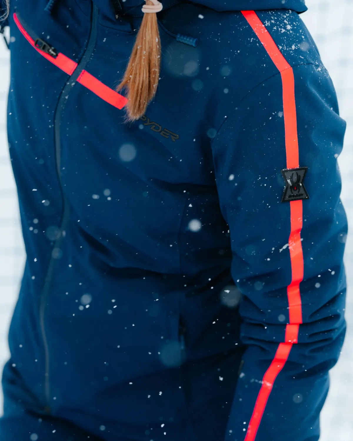 Spyder Titania skijakke indigo 30K