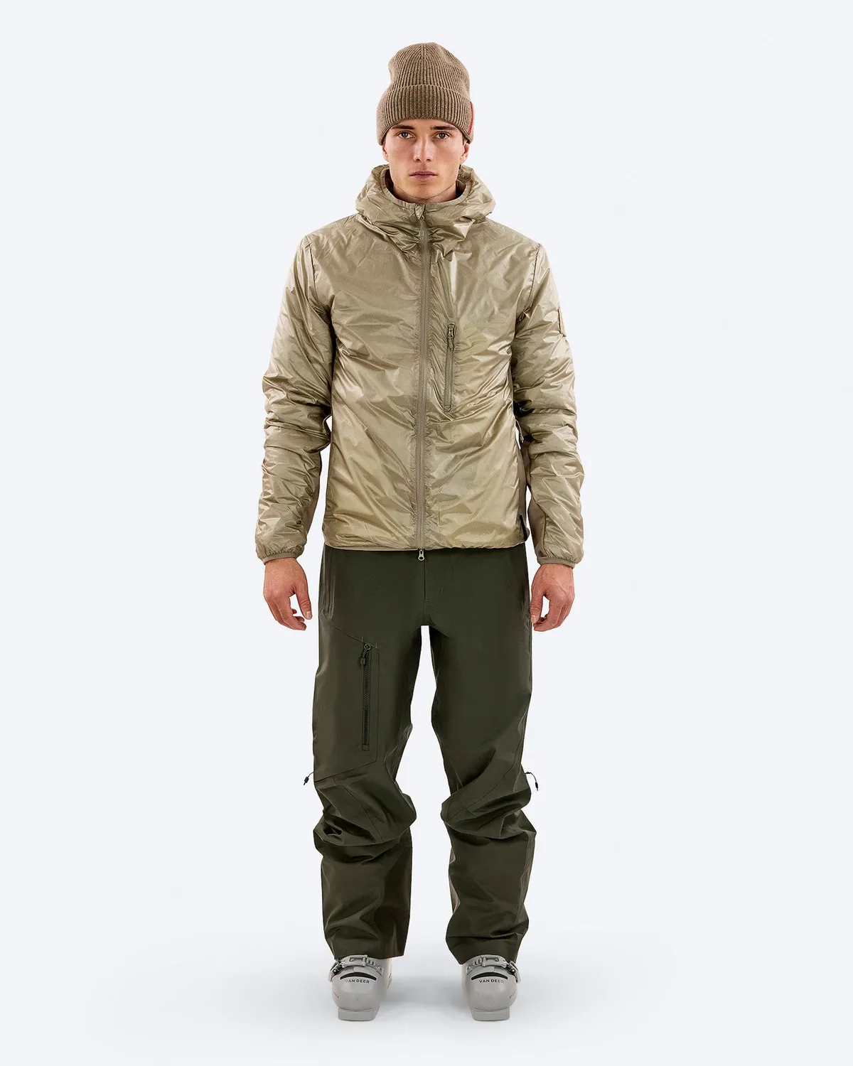 The Mountain Studio Y-1 EPE Gore-Tex skallbukse Forest Green vanntett