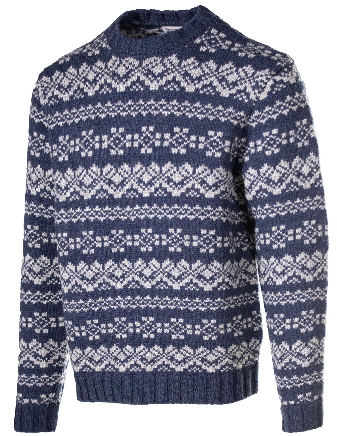 Schott NYC SW2121 ullgenser marineblå varm ullblanding