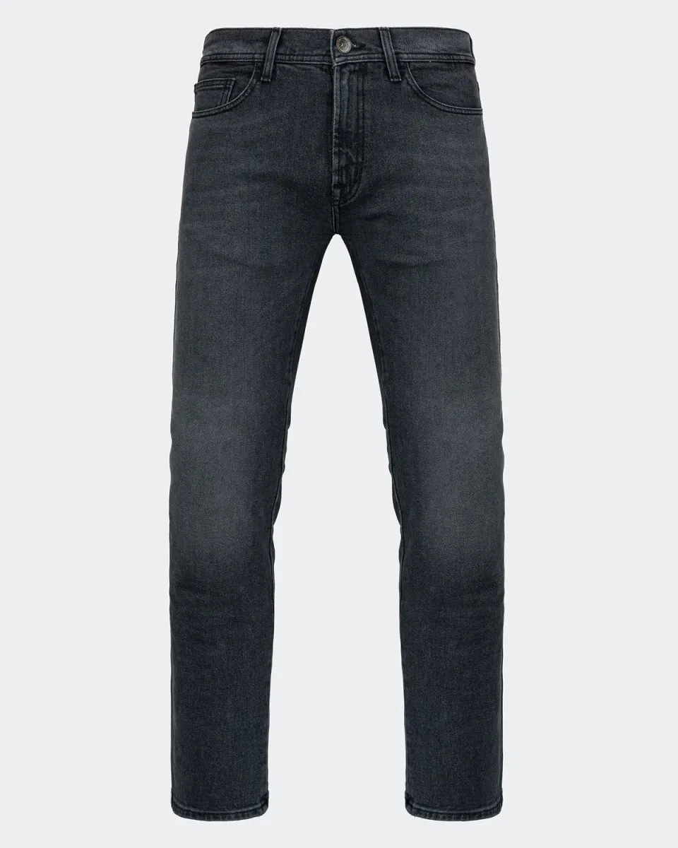 Rokker Hunter motorsykkeljeans grå AA rett passform