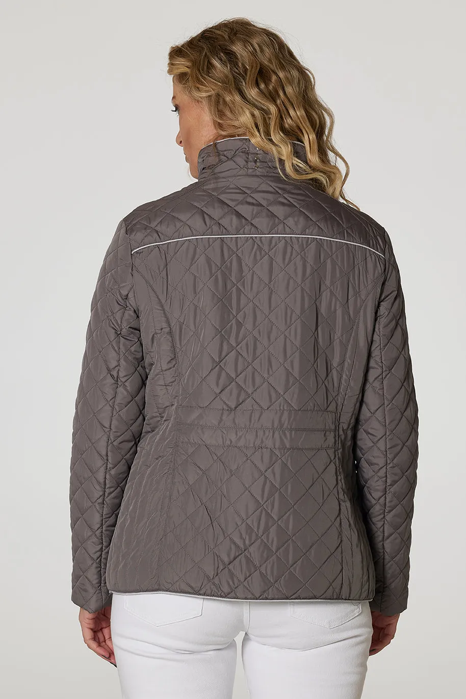 Danwear Windfield Jilisa overgangsjakke taupe lett