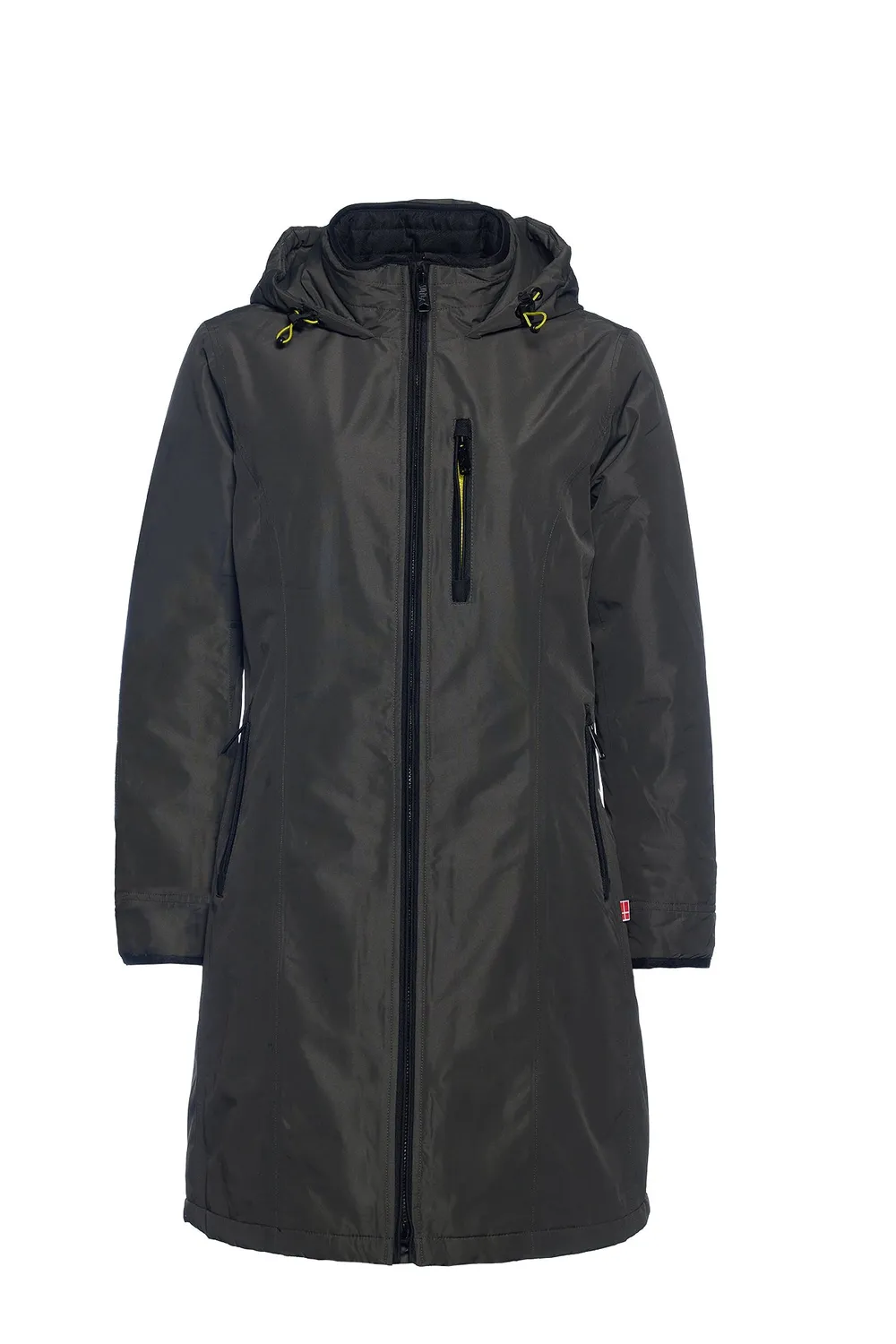 Danwear Windfield Holly regnjakke Army dame vanntett