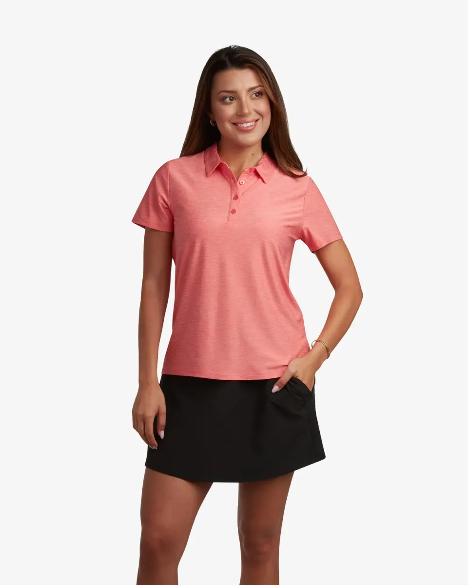 Spyder Weekender polo dame rosa pustende