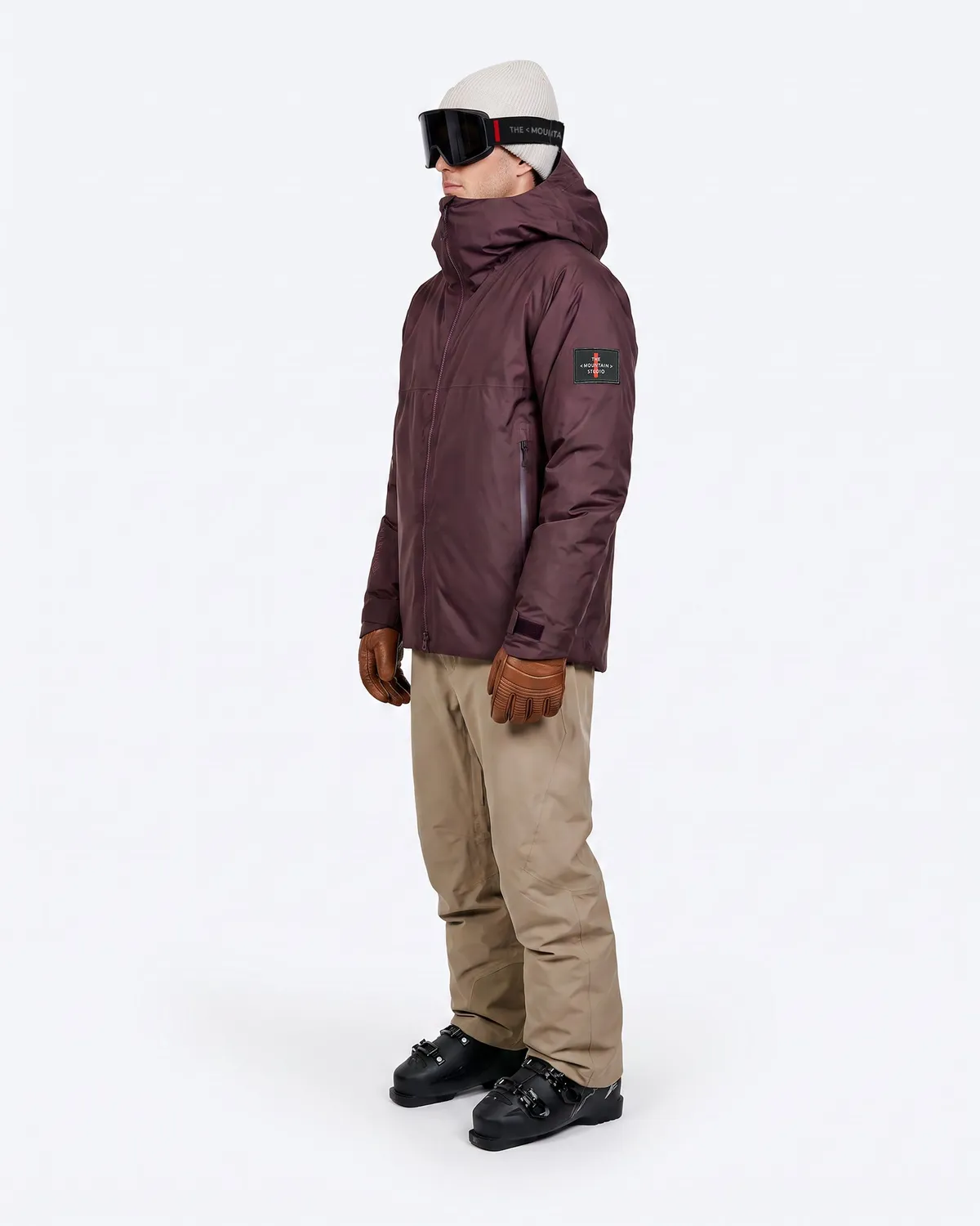 The Mountain Studio S-4 D skidunjakke Fudge vanntett