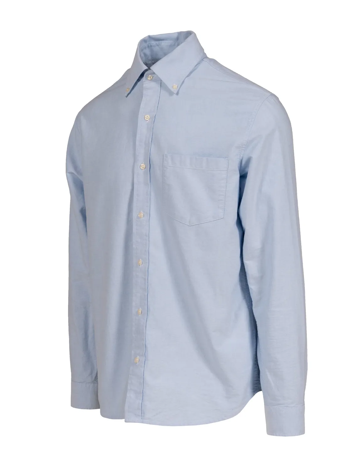 Schott NYC SH2414 oxfordskjorte hvit bomull