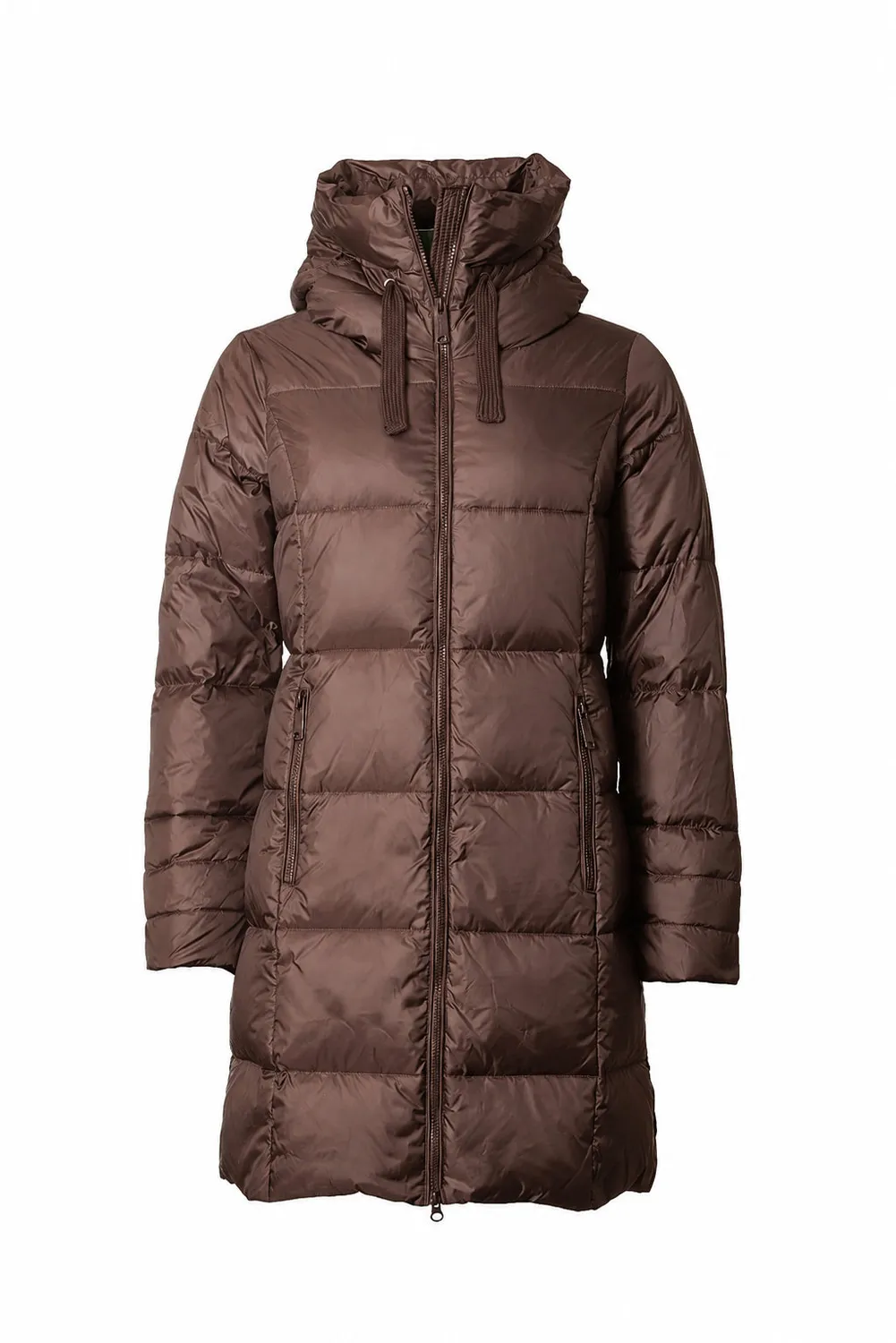 Danwear Windfield Eina dunjakke chocolate brown