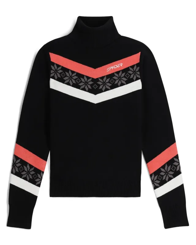 Spyder Stellar skigenser dame svart alpin strikk