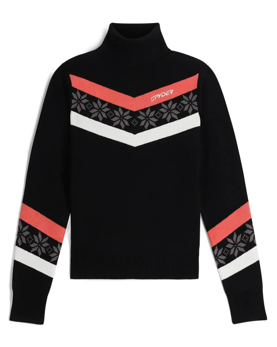 Spyder Stellar skigenser dame svart alpin strikk
