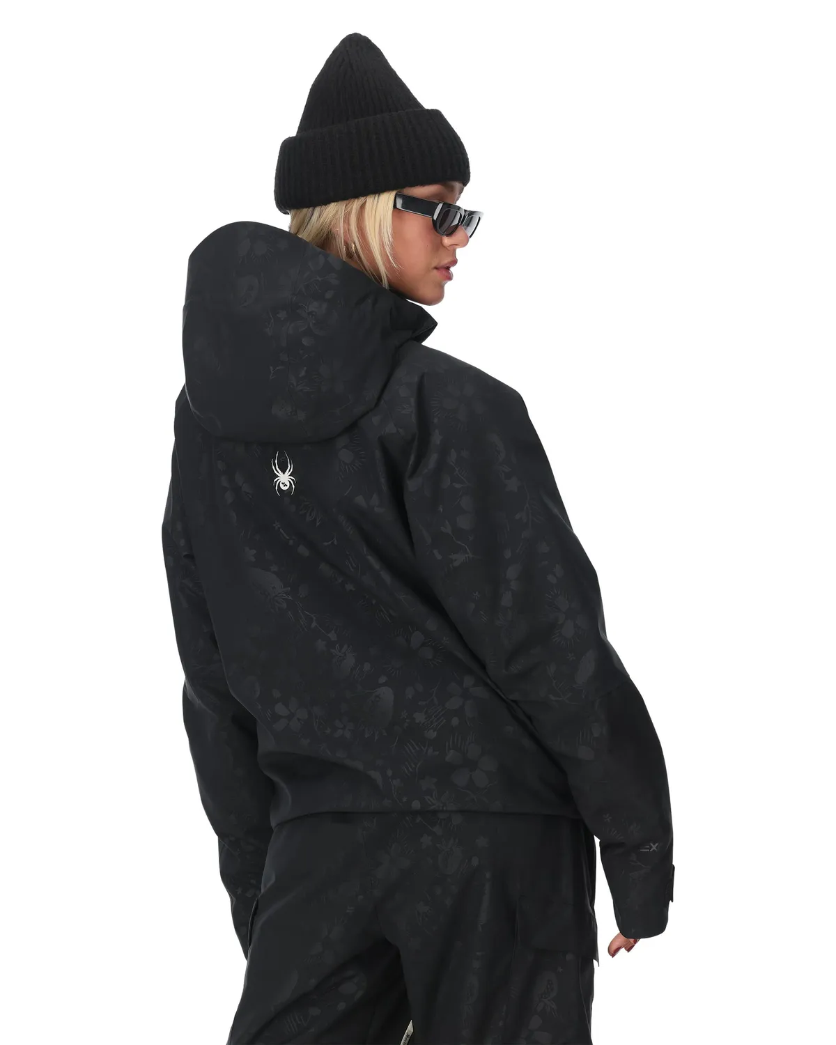 Spyder Society Lift skijakke unisex sort 20K