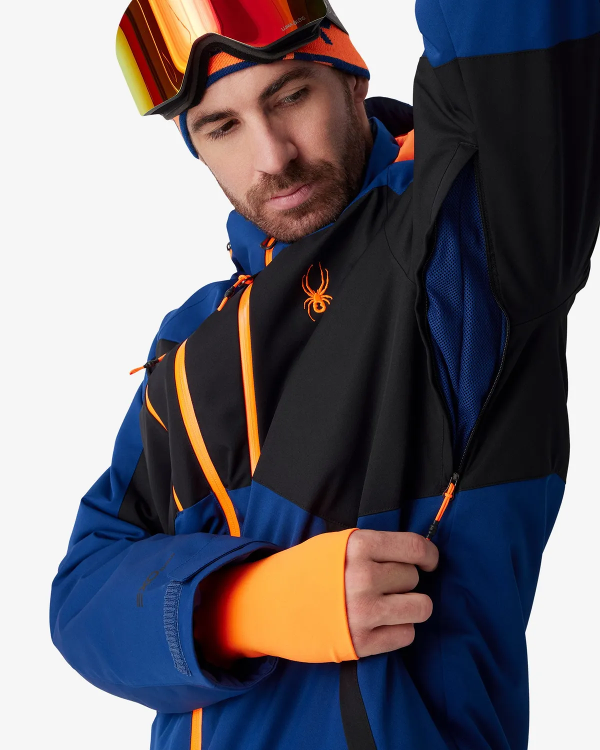 Spyder Rival skijakke indigo – vanntett 20K