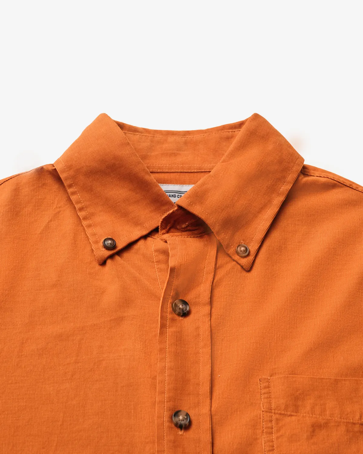 Schott NYC SH2415 kordskjorte svart smalstripet