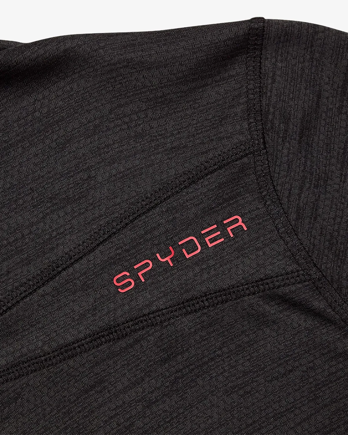Spyder Knit Half Zip genser herre svart UPF30+