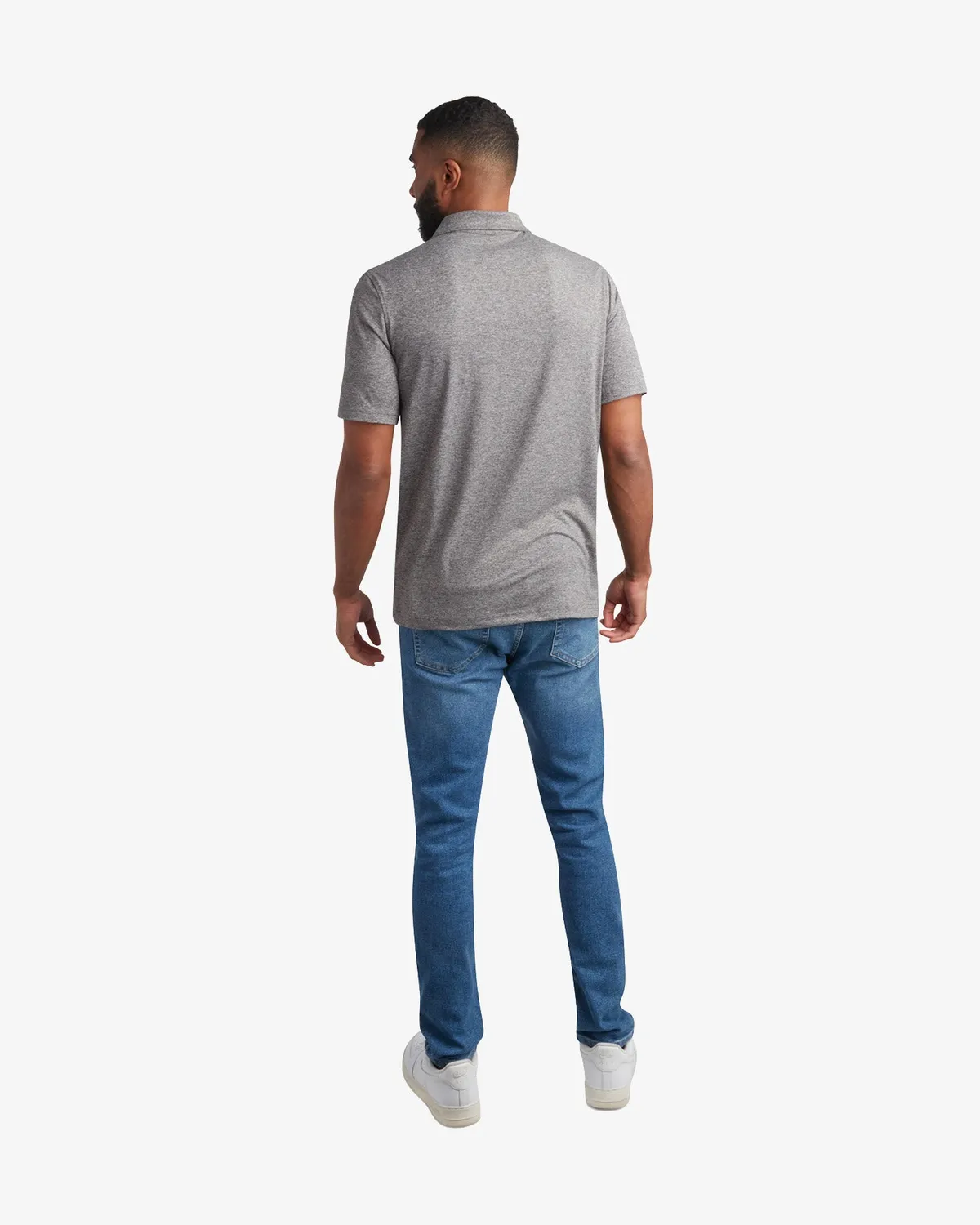 Spyder Jersey Polo pikéskjorte herre charcoal stretch
