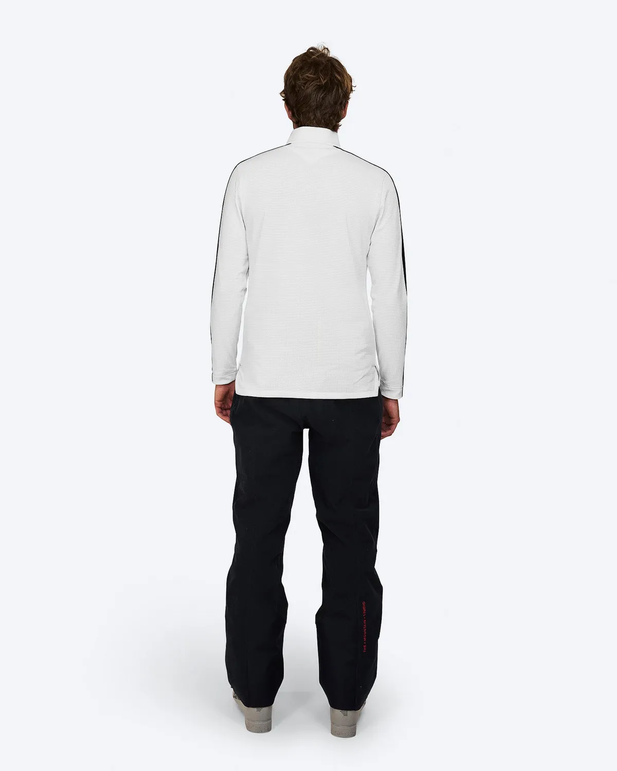 The Mountain Studio M-6 Light Tech Fleece Half Zip fleece White Alyssum