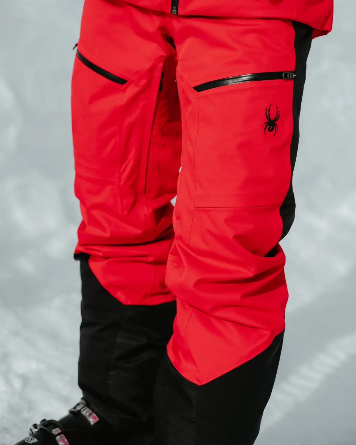 Spyder Propulsion skibukse herre spyder red stretch