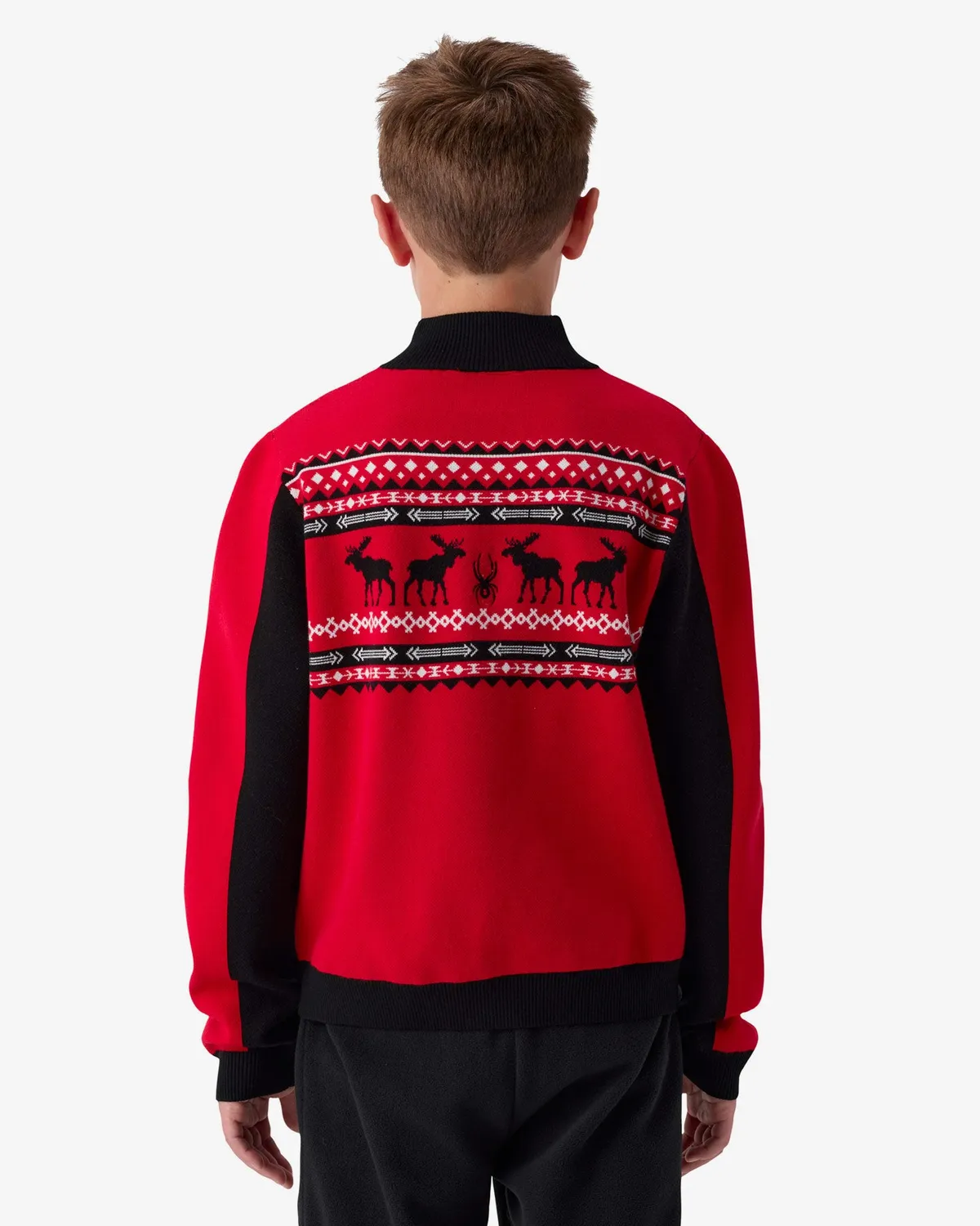 Spyder Blizzard skigensere gutt halv-zip viskose