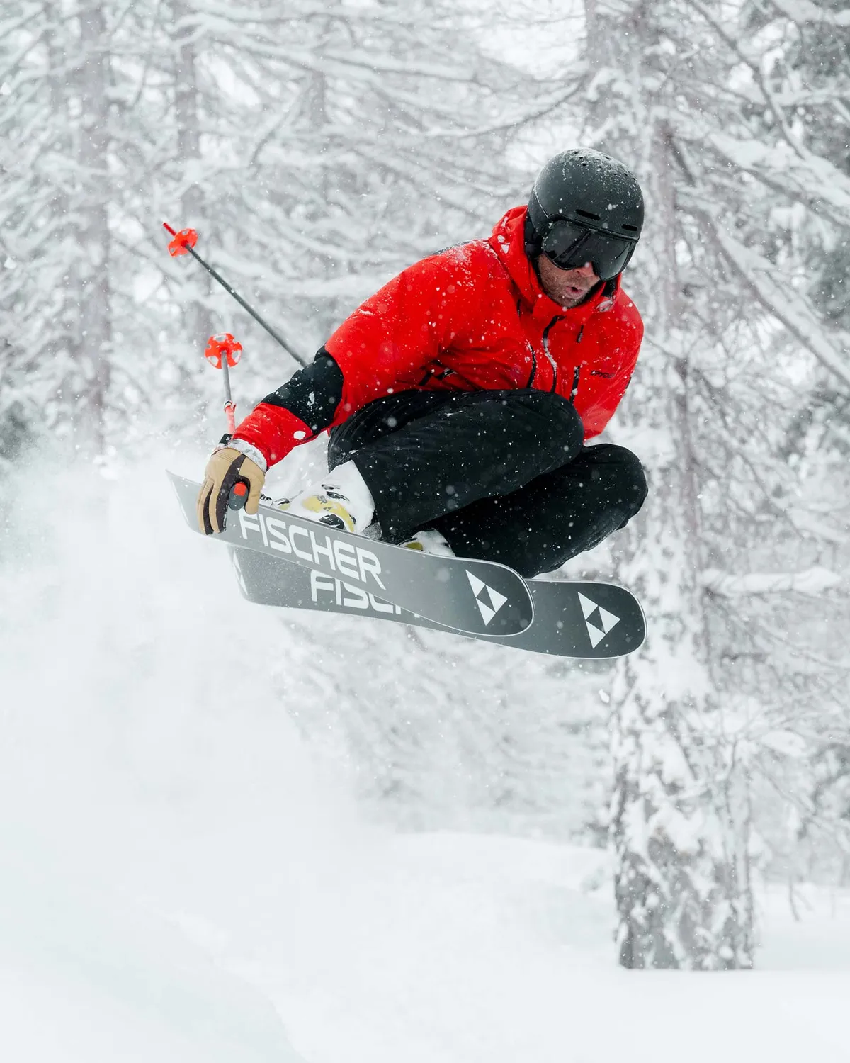 Spyder Alyeska jakke herre spyder red – 30K vanntett