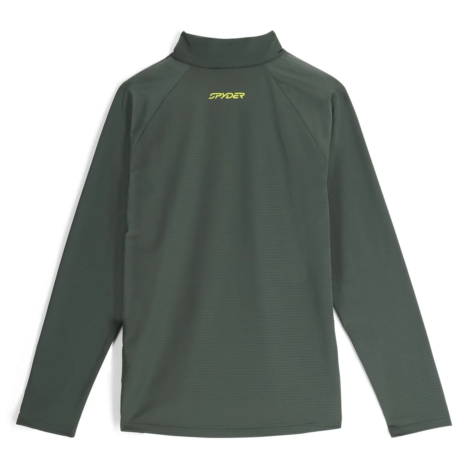 Spyder GridWeb half-zip fleece mørkegrønn varm