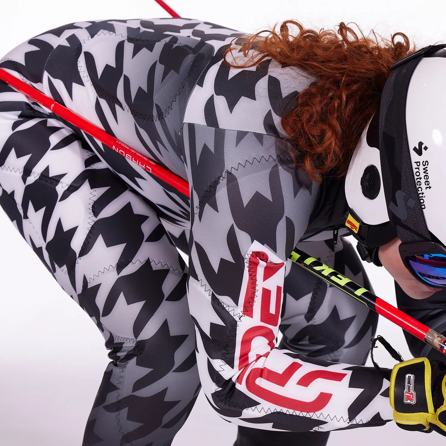 Spyder Performance GS racedress Black Combo tettsittende