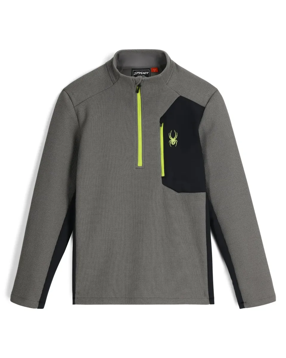 Spyder Bandit half zip fleece herre storm lett