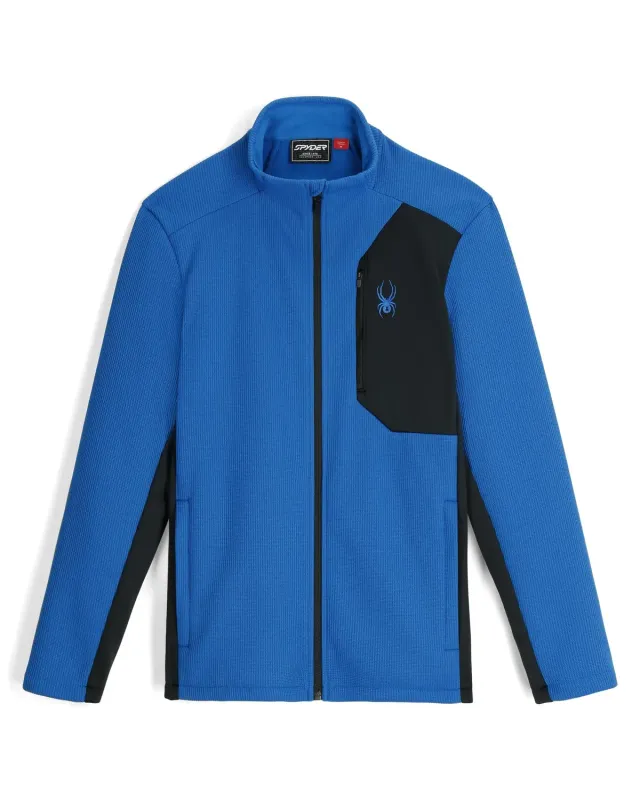 Spyder Bandit Full Zip jakke cobalt fleece