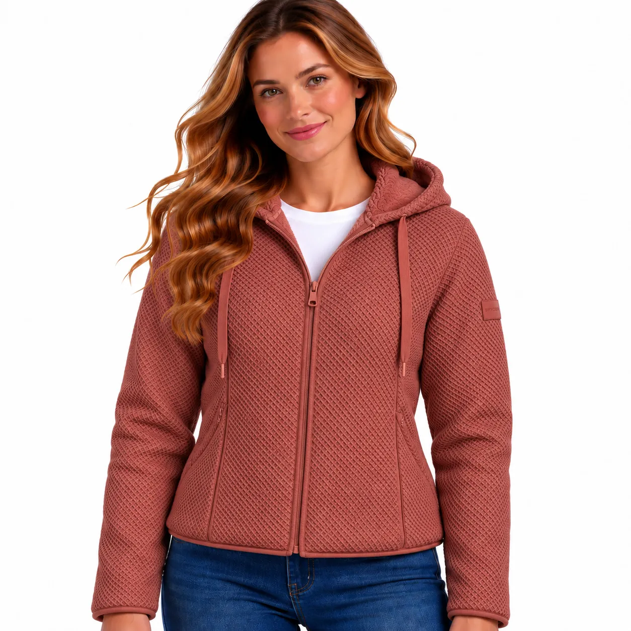 Spyder Chenille Sherpa hoodie dame svart – varm