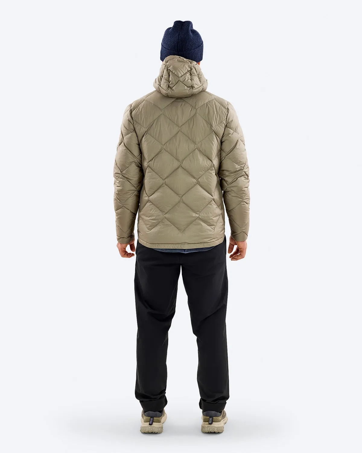 The Mountain Studio D-7 UL dunjakke Brindle med hette
