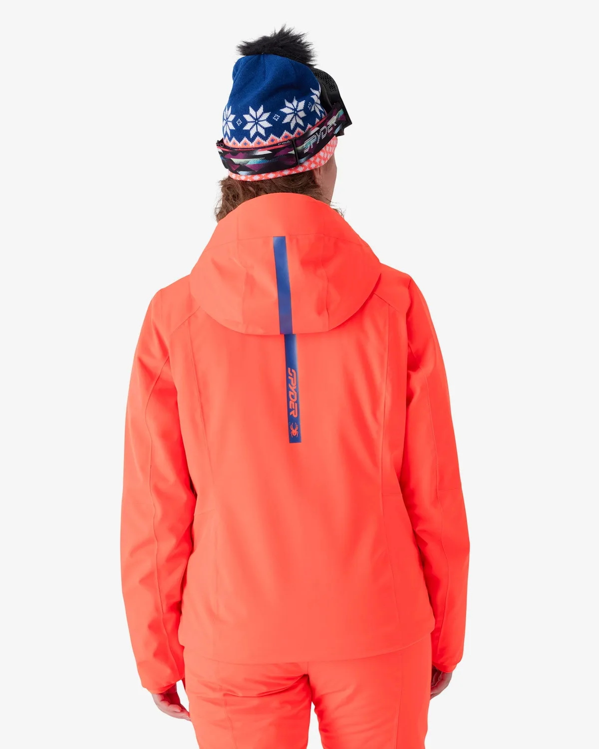 Spyder Temerity Jacket skijakke dame electric coral