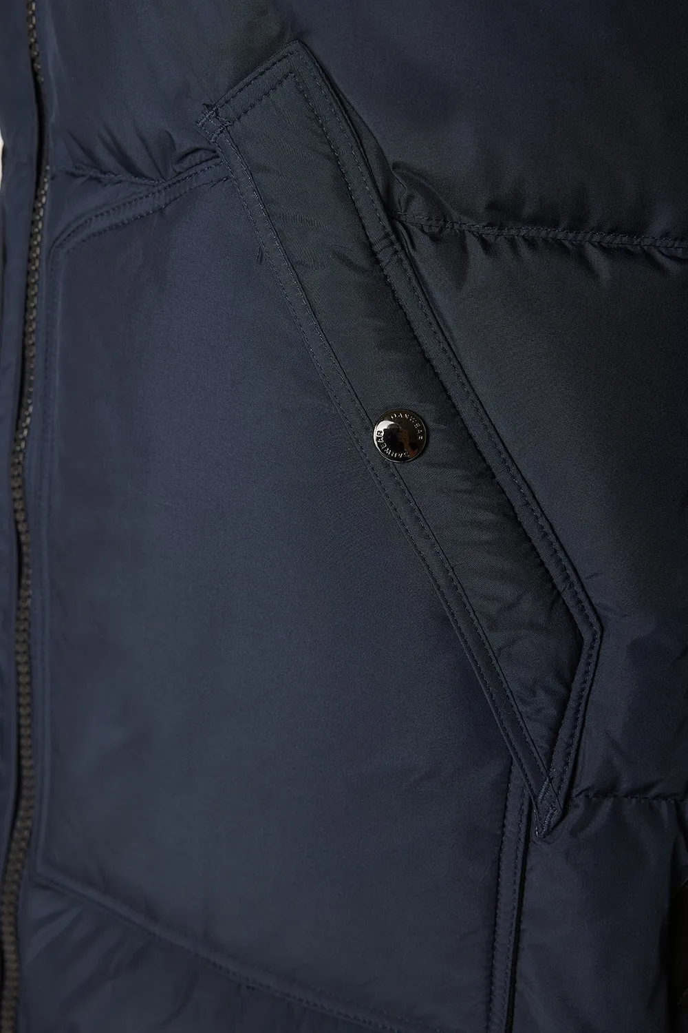 Windfield Danwear Elita vinterjakke marineblå lang