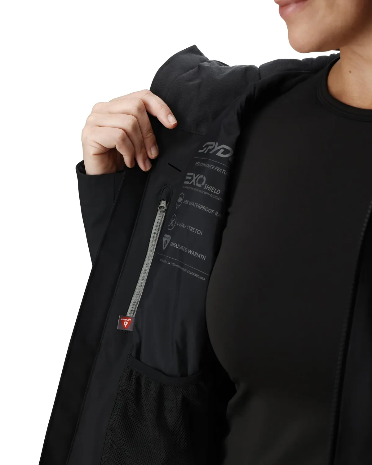 Spyder Temerity Jacket skijakke dame svart 20k