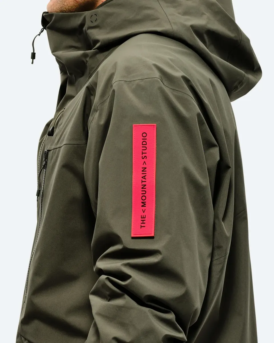 The Mountain Studio Z-2 EPE skalljakke Forest Green Gore-Tex