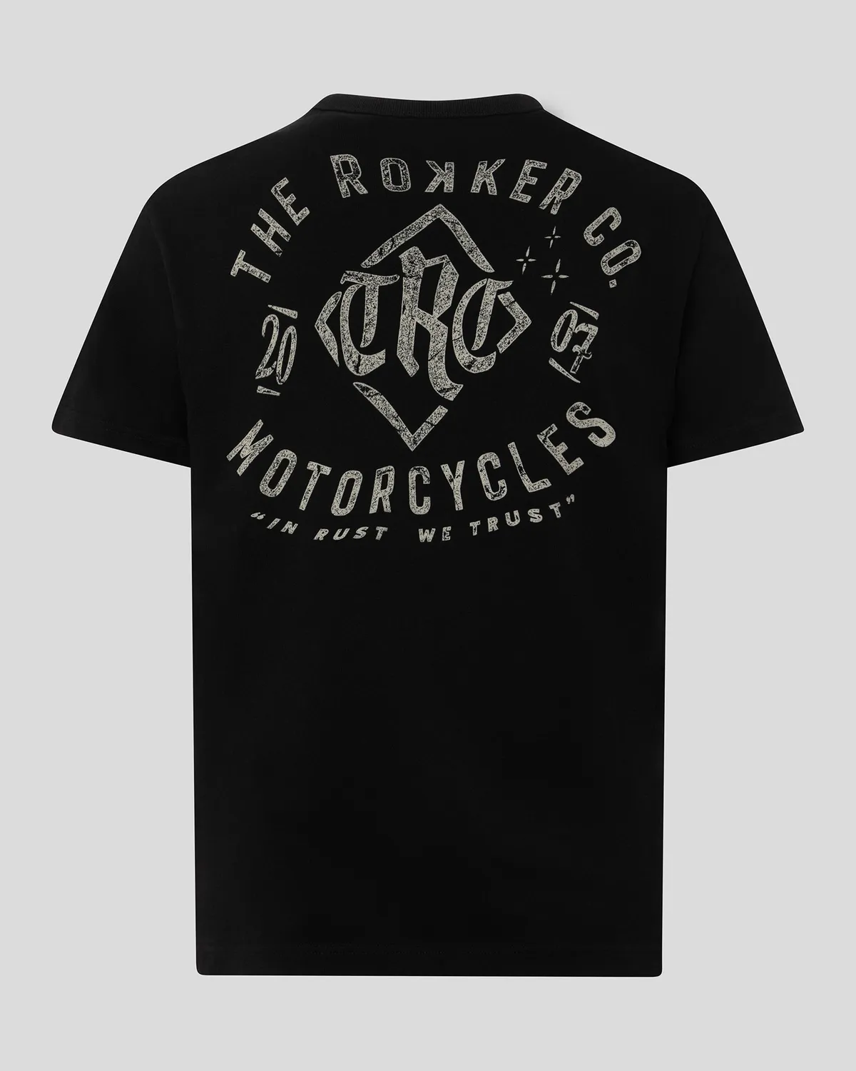 Rokker Trust A T-Shirt t-skjorte svart bomull