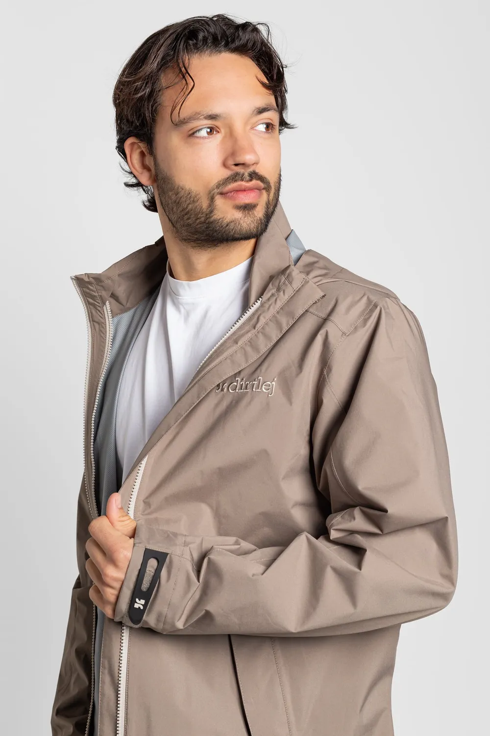 dirtlej weathershield regnjakke dark dust 3-i-1
