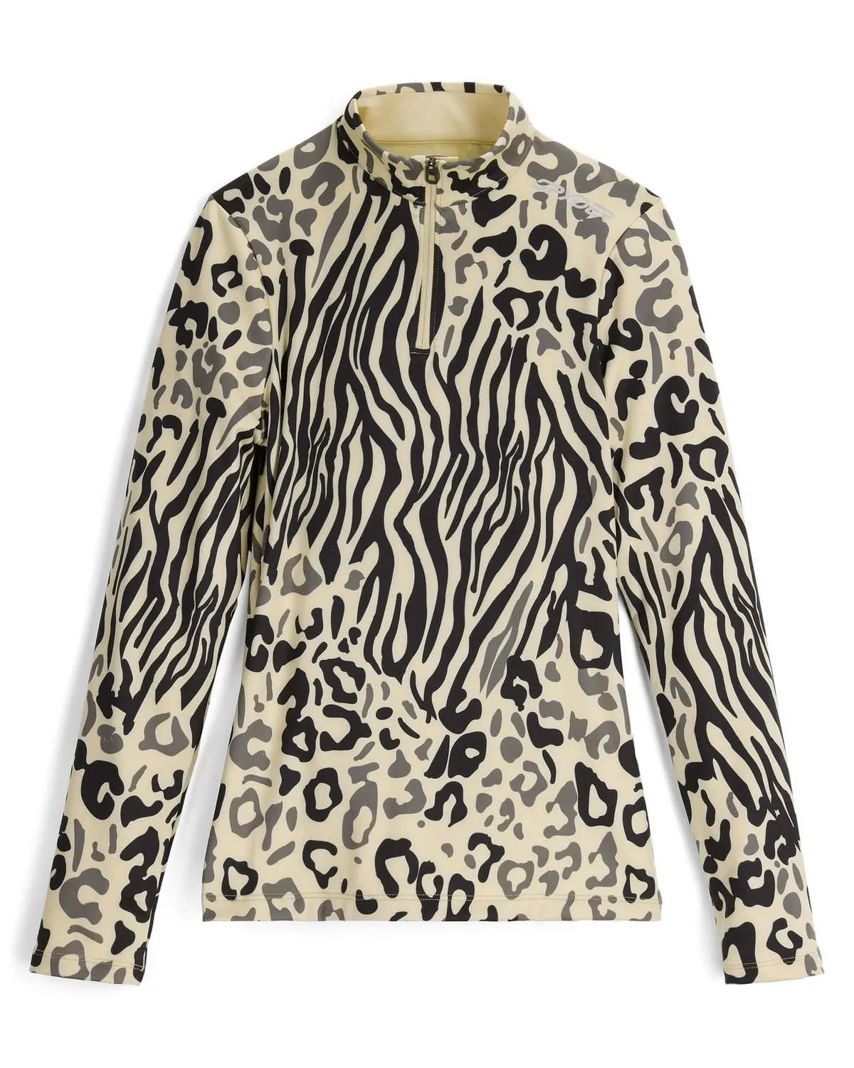 Spyder Vivid Half Zip T-Neck genser Coral dame