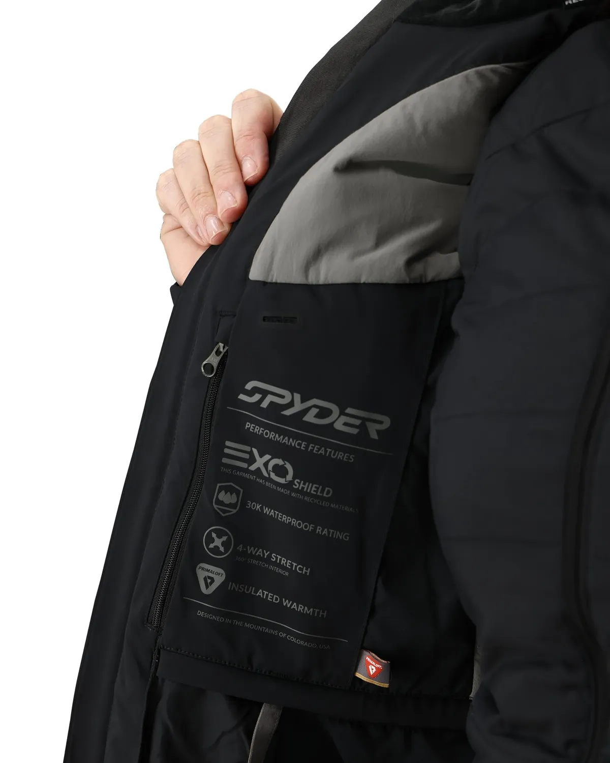 Spyder Granada skijakke dame svart 30K