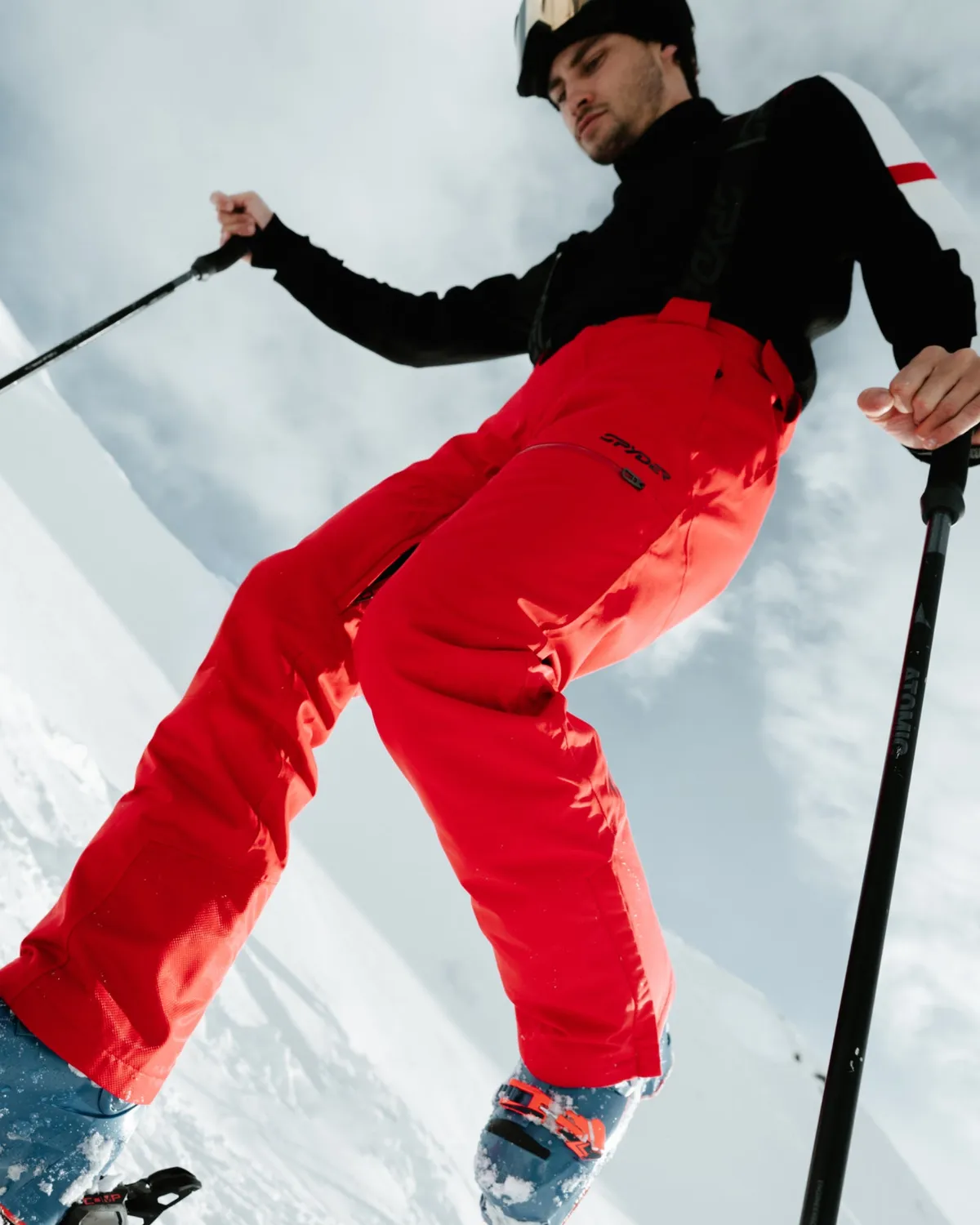 Spyder Dare skibukse Spyder Red 30K vanntett