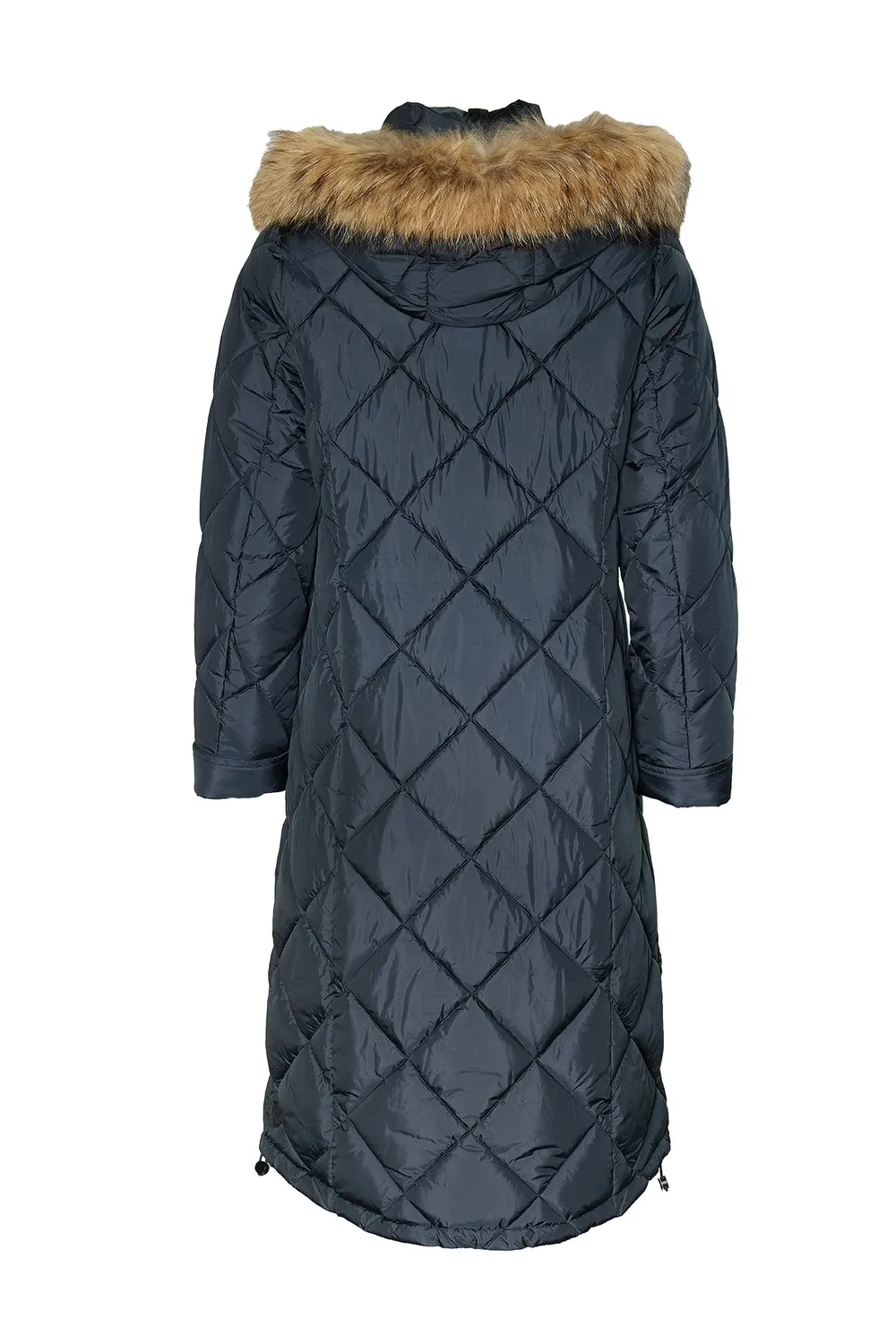 Danwear Windfield Josia P dynefrakke svart pelshette