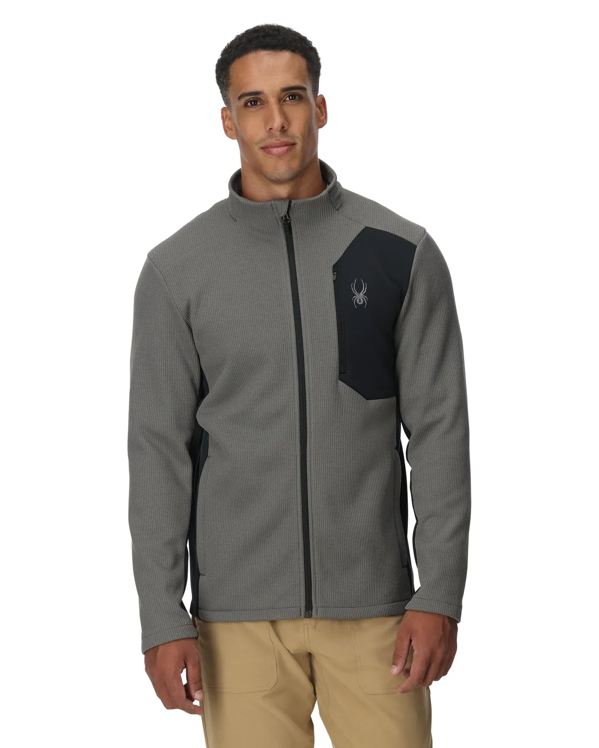 Spyder Bandit full-zip jakke herre Storm fleece