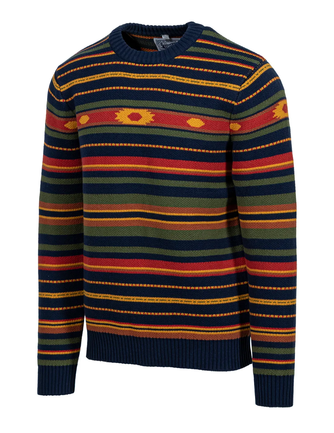 Schott NYC SW2335 genser multi-color M bomull